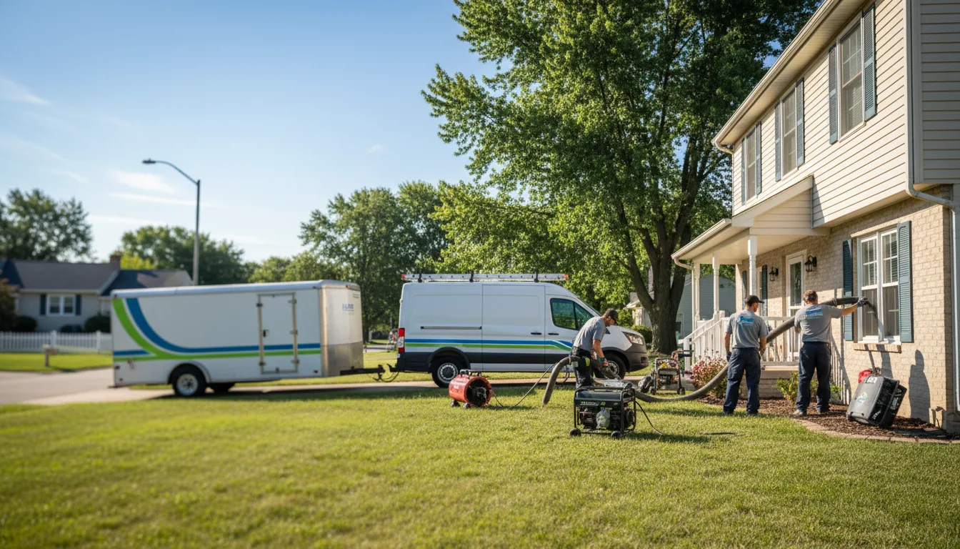 Flooded Basement Restoration And Cleanup With Repair in Guthrie Center, IA near me